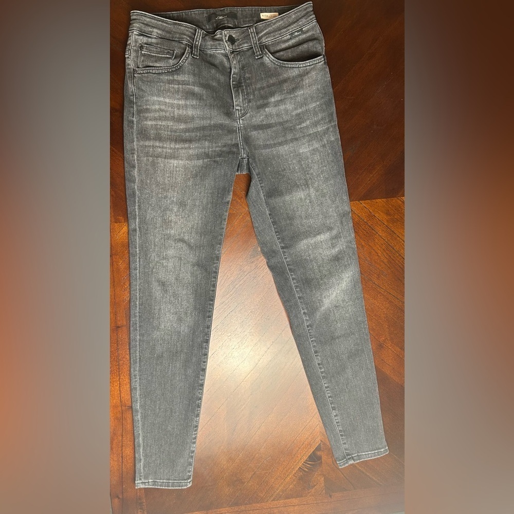 NAVI Stylish Gray Denim Jeans size 29/28 - Picture 2 of 11